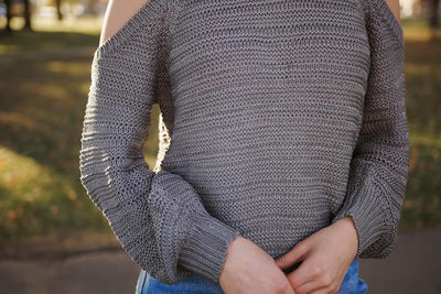 Ralph cold shoulder sweater