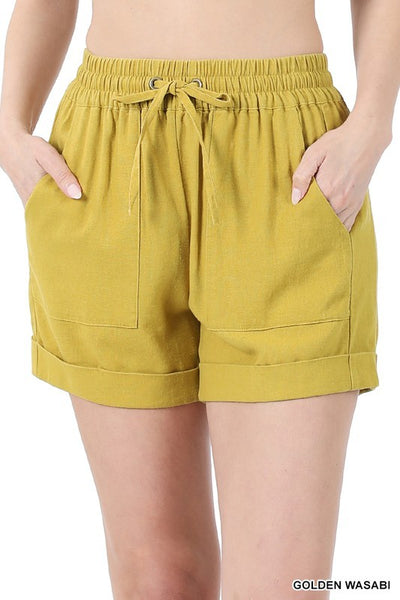 Tori linen shorts